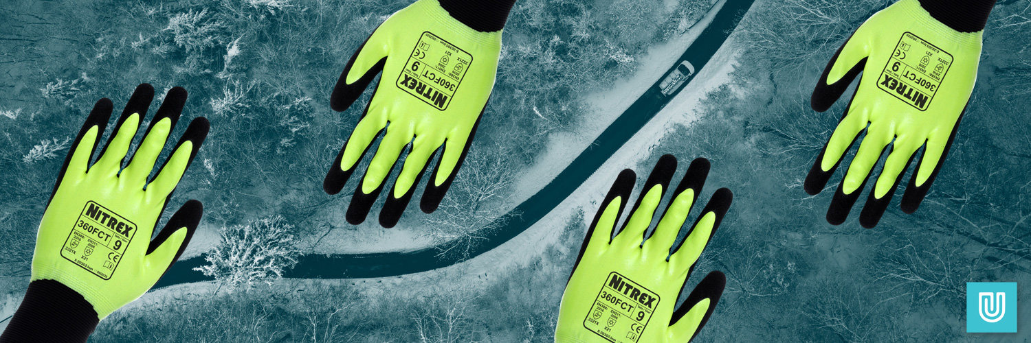 Nitrex 360 FCT by Unigloves - great saftey gloves to wear in the cold.